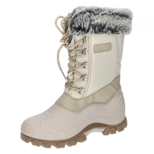 CMP Girl Magdalena Boots-3q76455j Snow Boot, Kreide, 37 EU von CMP