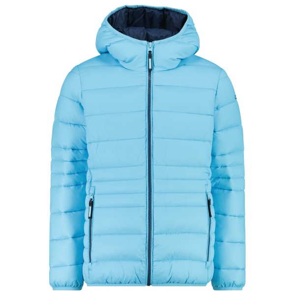 CMP - Girl's Down Jacket Fix Hood Taffeta - Kunstfaserjacke Gr 98 blau von CMP