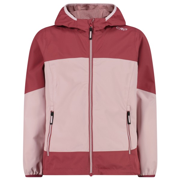 CMP - Girl's Jacket Fix Hood Ripstop - Regenjacke Gr 116 rosa von CMP