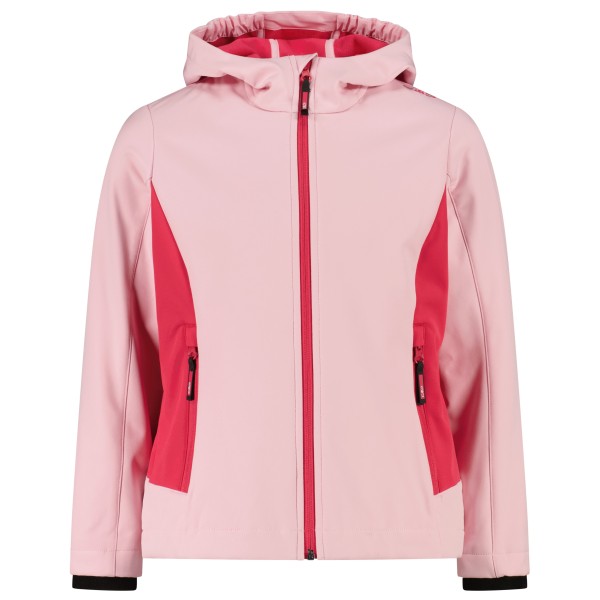 CMP - Girl's Jacket Fix Hood Softshell - Softshelljacke Gr 164 rosa von CMP
