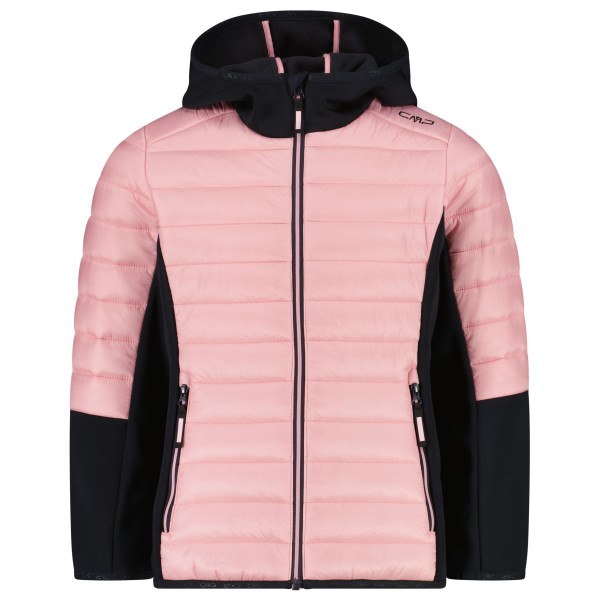 CMP - Girl's Jacket Hybrid Fix Hood - Hybridjacke Gr 104 rosa von CMP