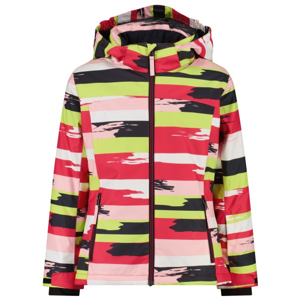 CMP - Girl's Jacket Snaps Hood Twill - Skijacke Gr 128 bunt von CMP
