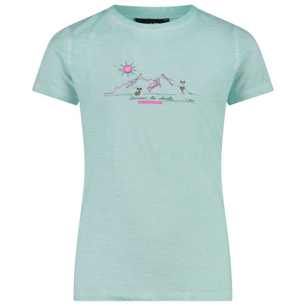 CMP - Girl's Slub Jersey T-Shirt - T-Shirt Gr 110 grau CMP - Girl's Slub Jersey T-Shirt - T-Shirt Gr 110 grau von CMP