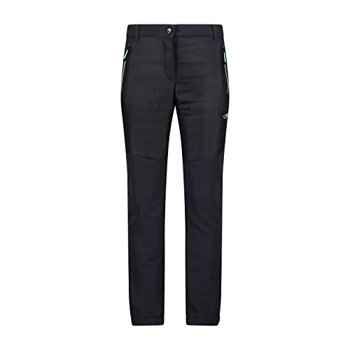 CMP Girls Long Pant Grau - Technische elastische Mädchen Winterhose, Größe 176 - Farbe Antracite von CMP