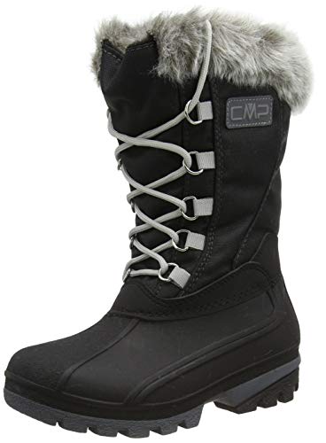 CMP Mädchen Meisje Polhanne Sneeuwlaarzen Snow Boot, Schwarz, 33 EU von CMP