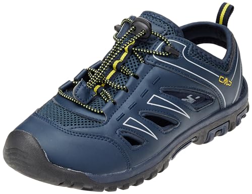 CMP Herren AQUARII 2.0 Hiking Sandal Sportsandale, Antracite-Limone, 45 EU von CMP