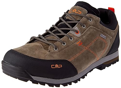 CMP Herren Alcor 2.0 Low Trekking Shoes Wp-3q18567 Walking Shoe, Orange Schlamm, 47 EU von CMP