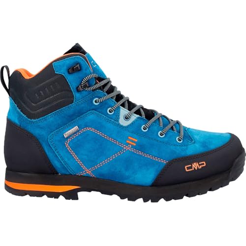 CMP Herren Alcor 2.0 Mid Trekking Shoes Wp Walking Shoe, Bluesteel Hydro, 45 EU von CMP