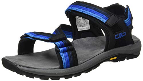 CMP Herren ANCHA Hiking Sandal, Black Blue, 44 EU von CMP