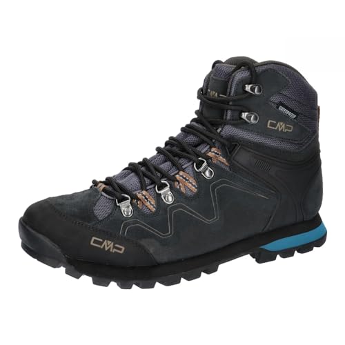 CMP Herren Athunis Mid Trekking Shoes Wp Traillaufschuh, Titan Petrol, 44 EU von CMP