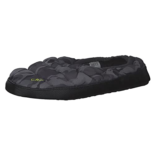 CMP Herren Doorsteps DOORSTEPS LYINX SLIPPER, Titanio Nero, 44/45 EU von CMP