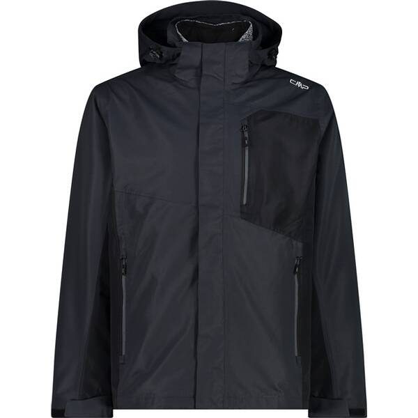 CMP Herren Doppeljacke MAN JACKET ZIP HOOD DETACHABLE INN.JACKET von CMP
