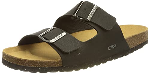 CMP Herren eco thalitha slipper Schiebe Sandalen, Schwarz, 44 EU von CMP