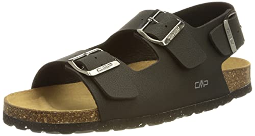 CMP Herren Eco Keidha Slipper Flache Sandale, Schwarz, 39 EU von CMP