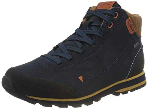 CMP Herren Elettra Mid Hiking Shoes Wp Walking Shoe, Black Blue, 41 EU von CMP