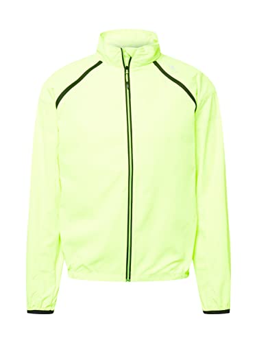 CMP Herren Fahrradjacke JACKET WITH DETACHABLE SLEEVES yellow fluo 50 von CMP