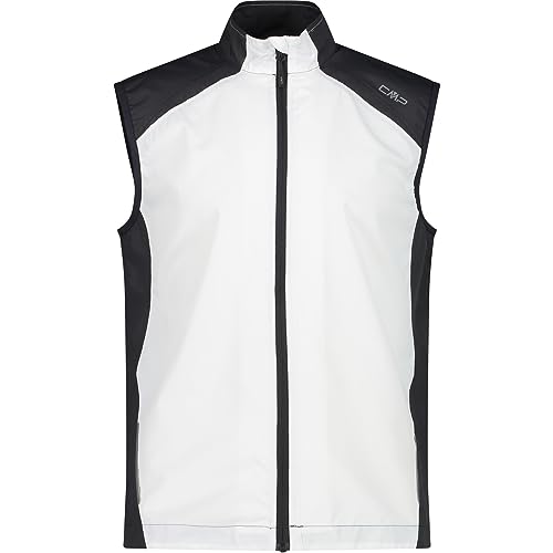 CMP Herren Fahrradweste Vest Bianco-Antracite 50 von CMP