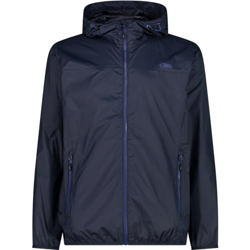 CMP - Regenjacke für Herren mit Kapuze, B. Blau-Bläulich, 46 CMP - Regenjacke für Herren mit Kapuze, B. Blau-Bläulich, 46 von CMP