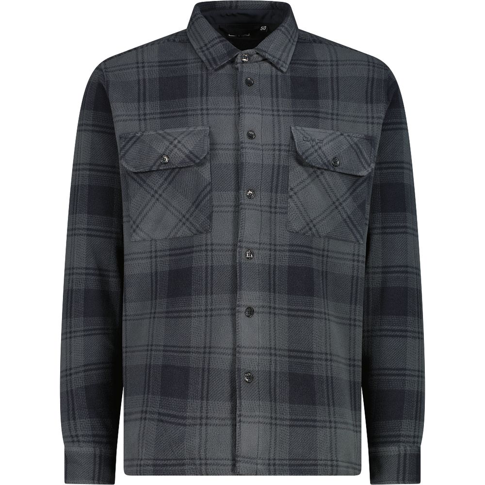 CMP Herren Fleece-Hemd grey 52 von CMP