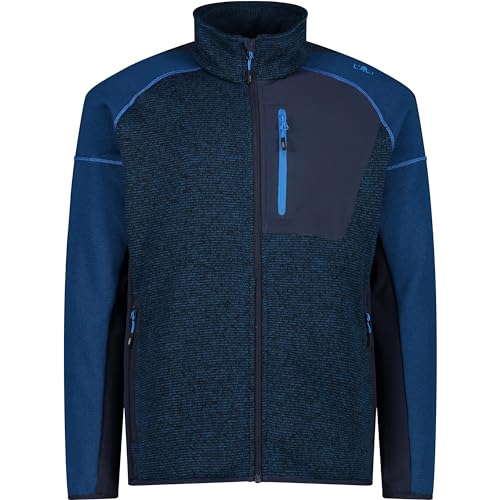 CMP Herren Fleecejacke petrol-black blue 52 von CMP