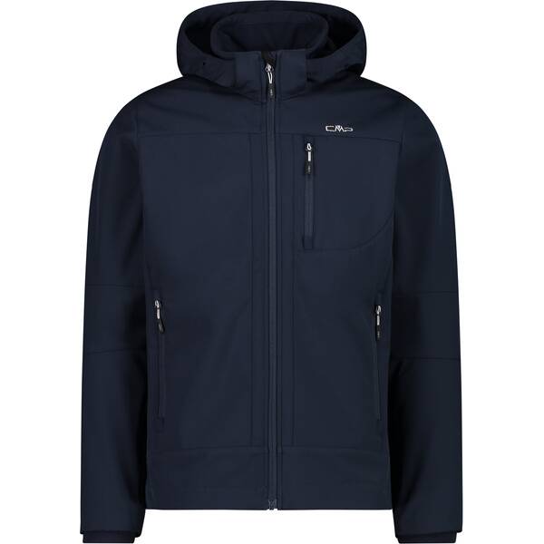 CMP Herren Funktionsjacke Herren Softshelljacke mit Kapuze Men Softshell Jacket Zip Hood von CMP