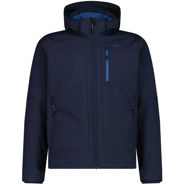CMP Herren Funktionsjacke Herren Softshelljacke mit Kapuze Men Softshell Jacket Zip Hood von CMP
