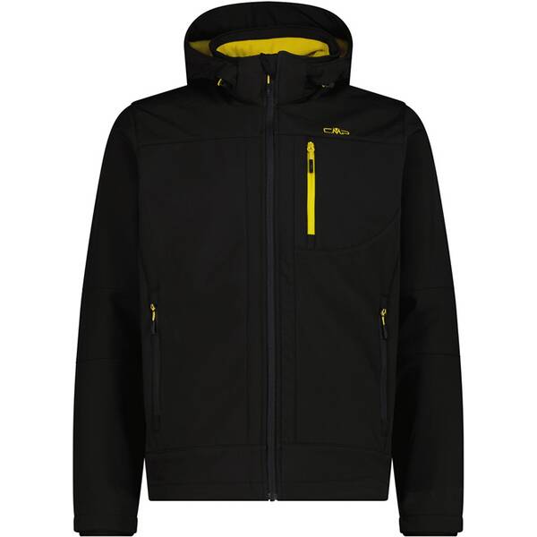 CMP Herren Funktionsjacke Herren Softshelljacke mit Kapuze Men Softshell Jacket Zip Hood von CMP