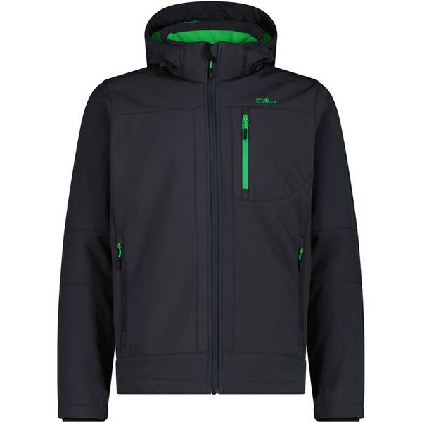 CMP Herren Funktionsjacke Herren Softshelljacke mit Kapuze Men Softshell Jacket Zip Hood von CMP