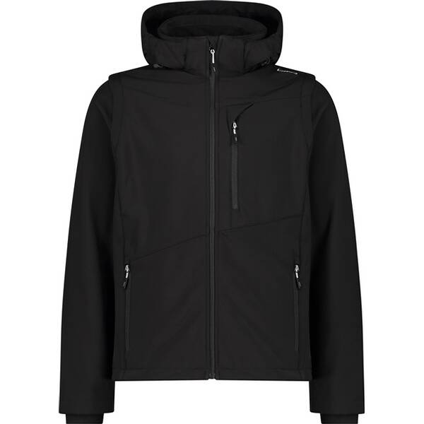 CMP Herren Funktionsjacke MAN JACKET ZIP HOOD WITH DETACHABLE SLEEVES von CMP