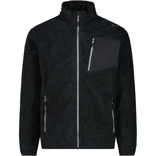 CMP Herren Highloft Melange Jacke, titanio mel-ghiaccio, M von CMP