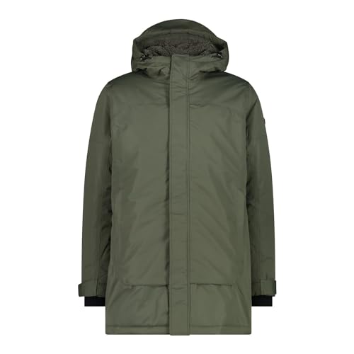 CMP Herren Hoodie Parka, oil green, 46 von CMP