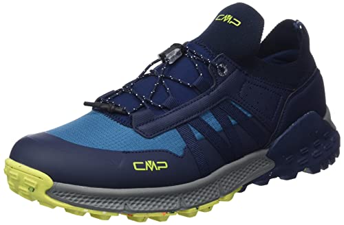 CMP Herren HOSNIAN Low Shoe Trekking-Schuhe, B.Blue-Verde Fluo, 46 EU von CMP