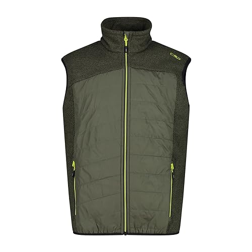 CMP Herren Hybrid Weste, oil green, 54 von CMP