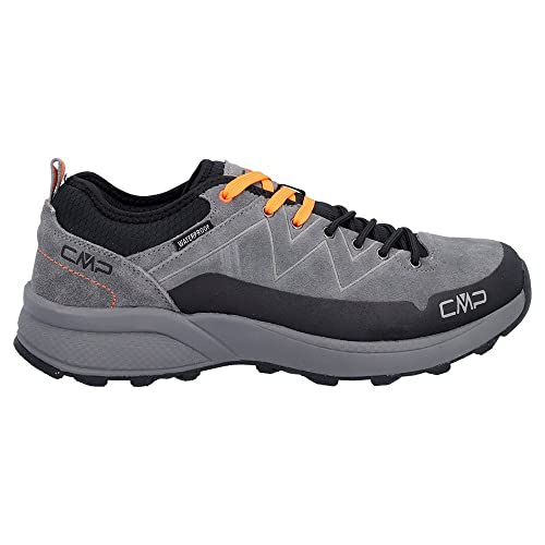 CMP Herren Kaleepso Low Hiking Wp Walking Shoe, Graffite-Flame, 44 EU von CMP