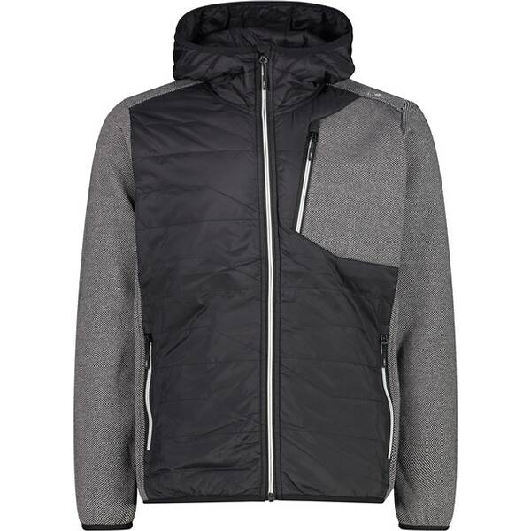 CMP Herren Kapuzensweat MAN HYBRID JACKET FIX HOOD von CMP