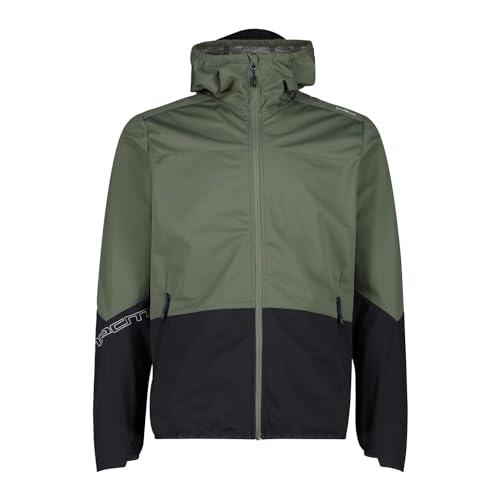 CMP Herren Light Softshell Hoodie Jacke, salvia, XXL von CMP