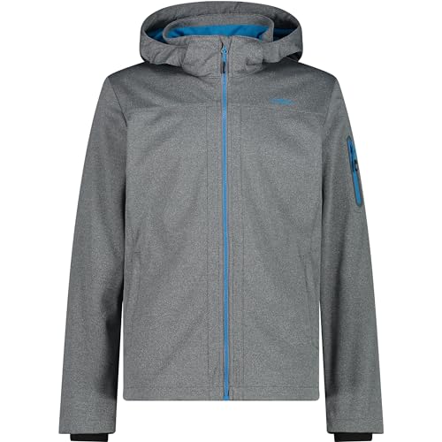 CMP Herren Light Softshell Melange Jacke, antracite mel.-ghiaccio, 5XL von CMP