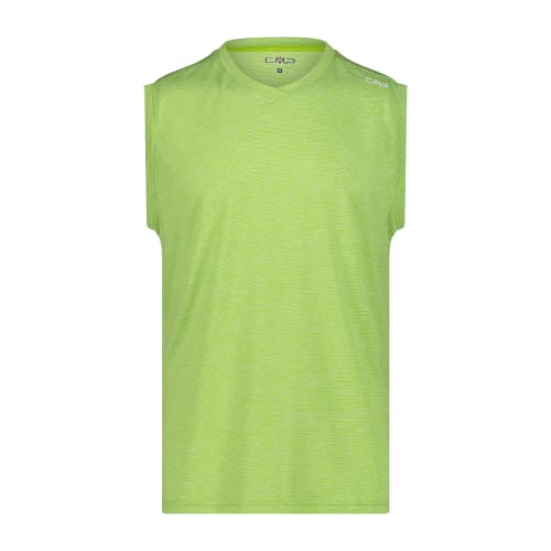 CMP Herren Melange Tanktop, Limegreen, 52 von CMP