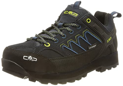 CMP Herren Moon Low Trekking Shoe WP, Black Blue, 41 EU von CMP