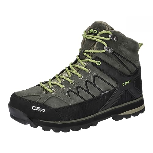 CMP Herren Moon Mid Trekking Wp Walking Shoe, Militare, 43 EU von CMP