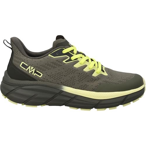 CMP Herren Multifunktionale Schnürschuhe Cross-Trainer Schuhe Obermaterial Polyester Größe 41 Medium Weite, 57et_sage-apple, 42 EU von CMP