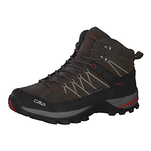 CMP Herren Outdoor Schuhe Rigel Mid Outdoorschuh Leder-/Textilkombination Wandern Trekking Uni Rigel-mid wanderschuh Trekking Outdoor von CMP