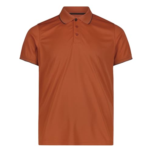 CMP Herren Poloshirt Funktionsshirt Outdoorshirt Man Polo, Farbe:Orange, Artikel:-C511 ruggine, Größe:52 CMP Herren Poloshirt Funktionsshirt Outdoorshirt Man Polo, Farbe:Orange, Artikel:-C511 ruggine, Größe:52 von CMP