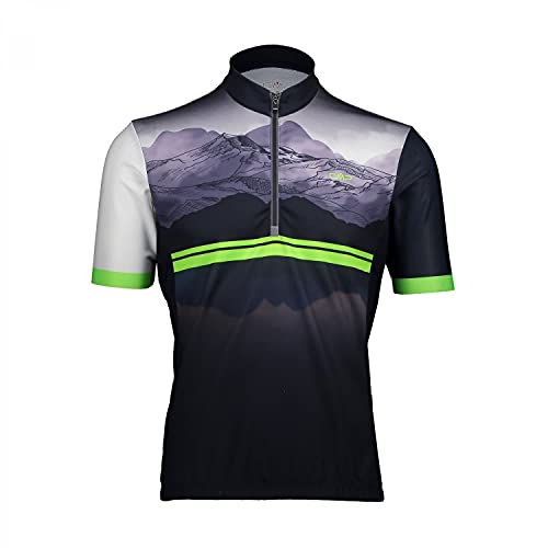 CMP Herren Print Radtrikot, Black Blue, 50 CMP Herren Print Radtrikot, Black Blue, 50 von CMP