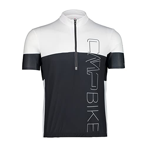 CMP Herren Radtrikot, Antracite-Bianco, 50 von CMP