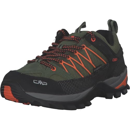 CMP Herren Rigel Low Shoe WP Trekking-Schuhe, TORBA-Flash ORANGE, 47 EU von CMP