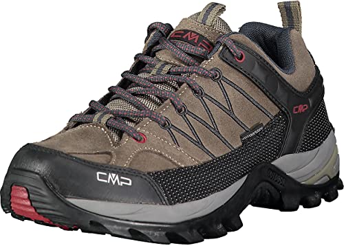 CMP Herren Rigel Low Shoes Wp Trekking-& Wanderhalbschuhe, Torba Antracite, 39 EU von CMP