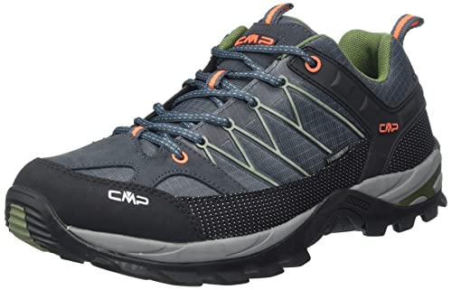 CMP Herren Rigel Low Shoe WP Trekking-Schuhe, Antracite-TORBA, 44 EU von CMP