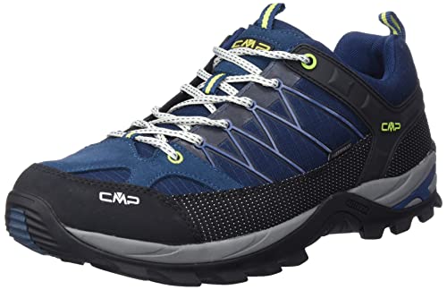 CMP Herren Rigel Low Shoe WP Trekking Shoes, Cosmo-PLUTONE, 41 EU von CMP