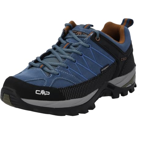 CMP Herren Trekking Shoes, Bluestone Rubber, 45 EU von CMP